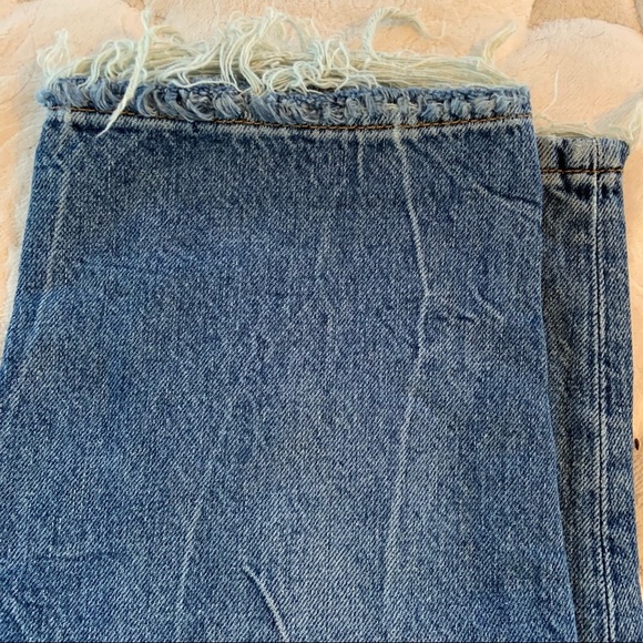 NWT ZARA men’s capris distressed jeans-size 32 - Picture 5 of 12